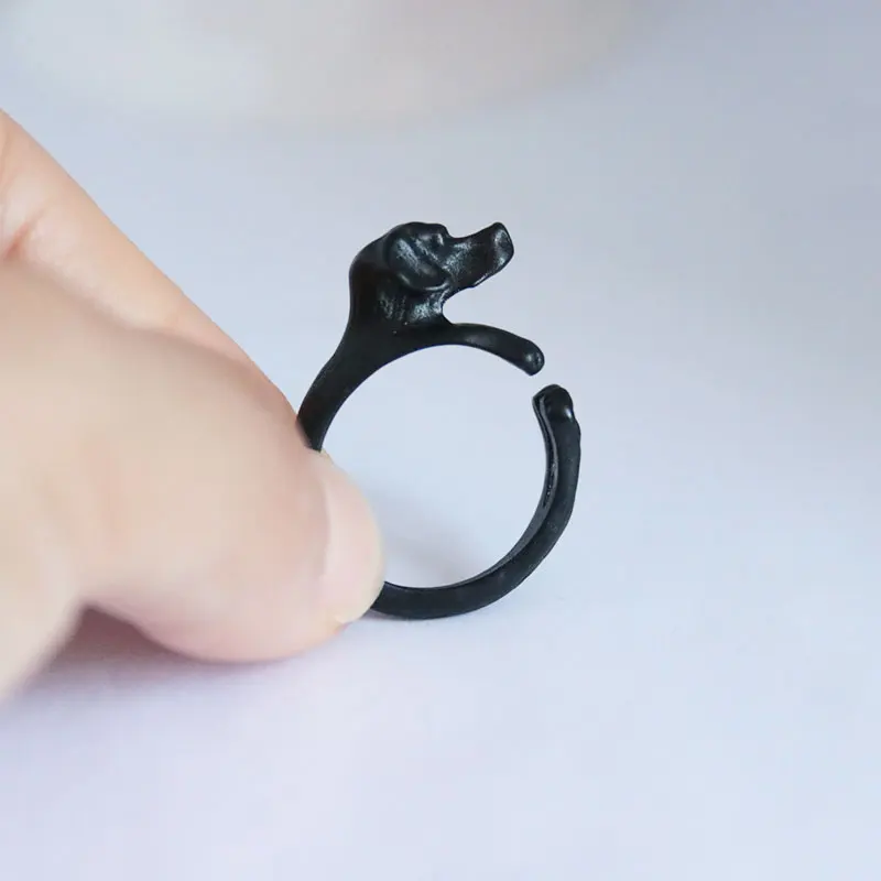 3 pcs/set dog ring fashion 3D animal size can be adjusted colors different changed every day good luck | Украшения и аксессуары