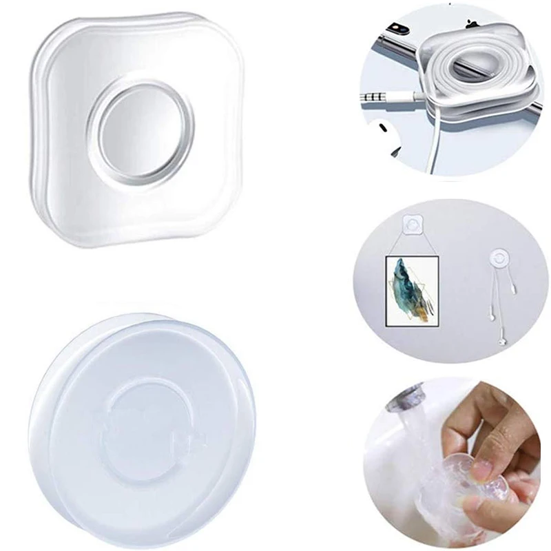 Универсальный моющийся нескользящий коврик прозрачный Противоскользящий Не