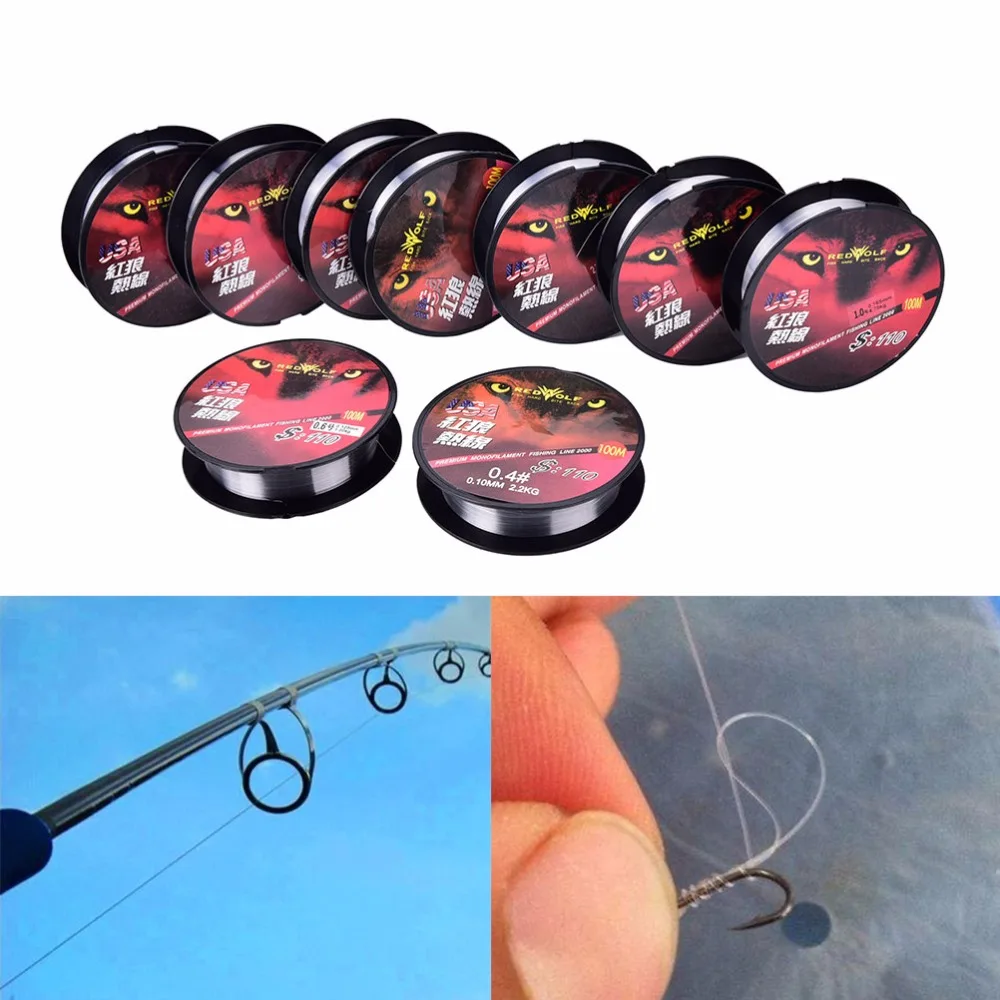 100 м фторуглеродная леска карбоновая для ловли карпа | Спорт и развлечения