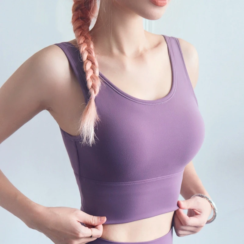 Бесшовный спортивный бюстгальтер Colorvalue женское нижнее белье с высокой отдачей