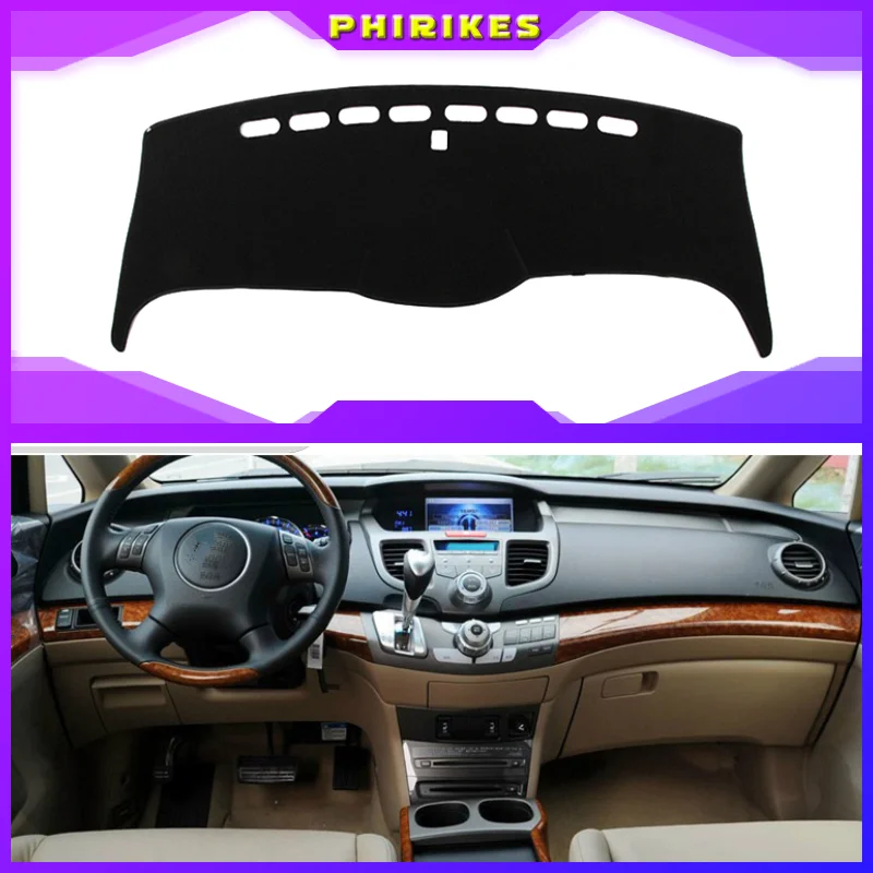 

For Honda odyssey 2004 2005 2006-2008 Dashboard Cover Sun Shade Non-slip Dash Mat Pad Carpet Car Stickers Interior Accessories