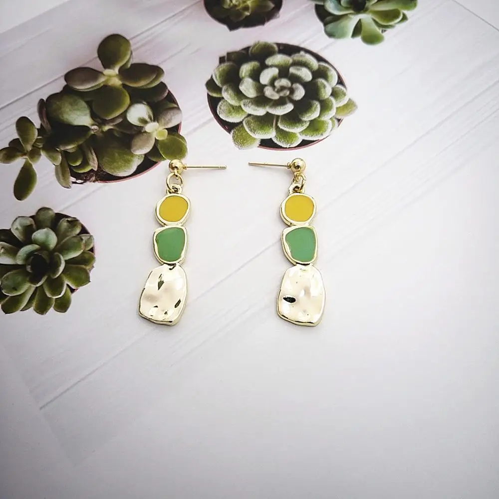 2020 Новые поступления золотые серьги Модные ювелирные изделия Свадебные вечерние