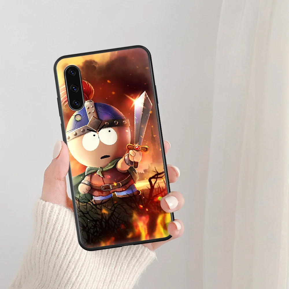 

Anime Southpark Phone Case For Samsung Galaxy A 5 7 8 10 20 20E 21S 30 30S 40 50 51 70 71 black Bumper Silicone Cell Painting