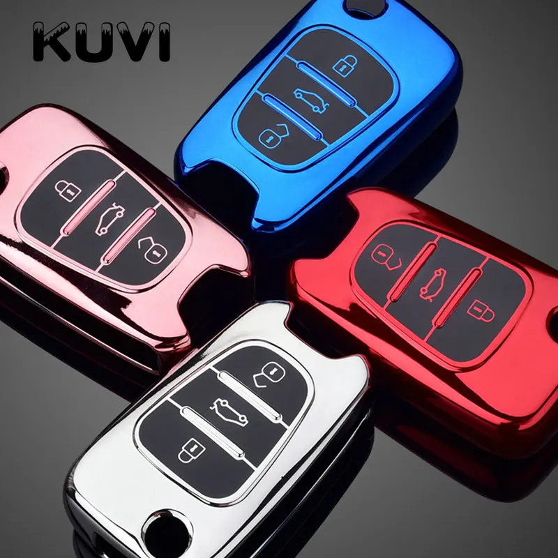 Чехол для автомобильных ключей kia sportage rio 3 soul optima ceed pro k5 k2 pride hyundai i20 i30 ix20 ix35 elantra