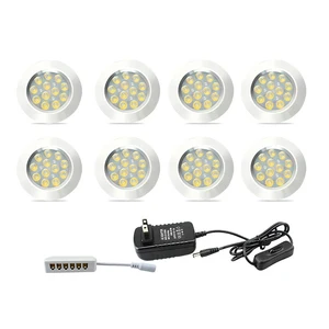 Диммируемый 12 В под шкафом светильник светодиодный шайба светильник s беспроводной вниз светильник s для прилавка, полка мебель Кухонные светильники Светильник s