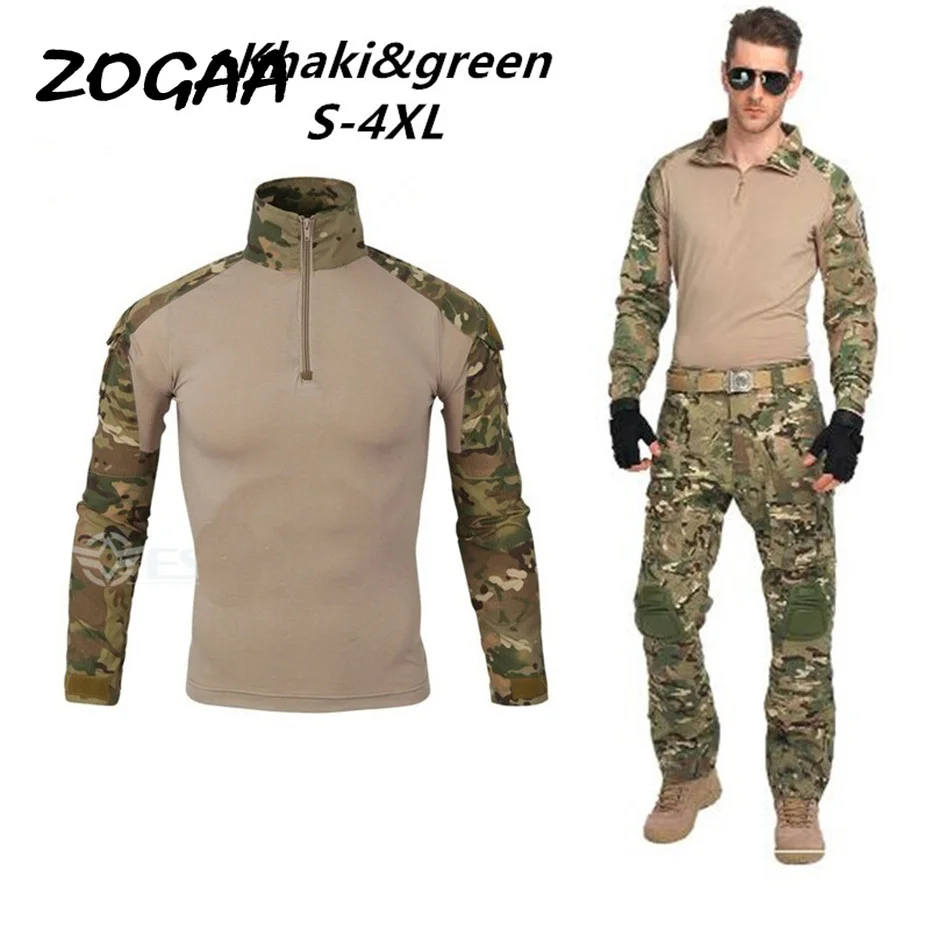 

New Fashion Men Set Long Sleeve Camouflage Hoodies Set Male Tracksuit Outdoors Sport Suit Men's Gyms Set Casual Sportswear Suit