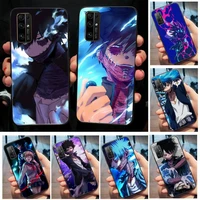 dabi boku no my hero academia anime phone case for huawei honor 30 20 10 9 8 8x 8c v30 lite view 7a5 7inch 5a play