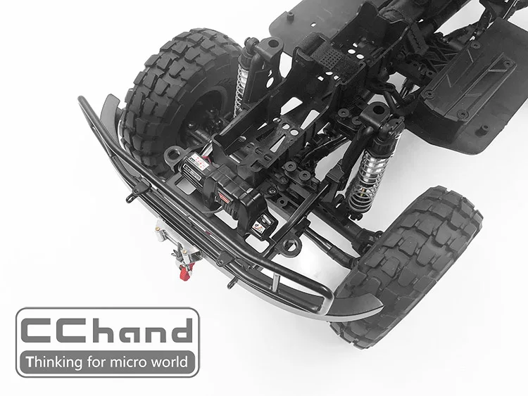 CChand металлический ранчо передний бампер для осевой SCX10 90075 UMG10 1/10 rc автомобиль