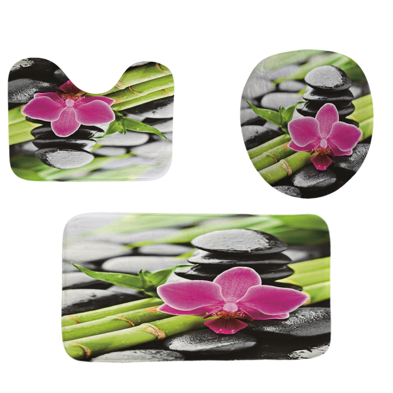 Из мультфильма Холодное сердце с изображением цветов и камнями на основе