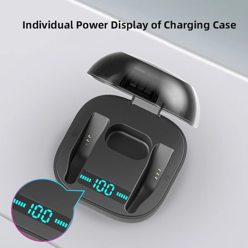 Arikasen настоящие беспроводные наушники bluetooth 5,0 наушники TWS спортивные наушники 3D стерео звук с микрофоном и чехол для зарядки