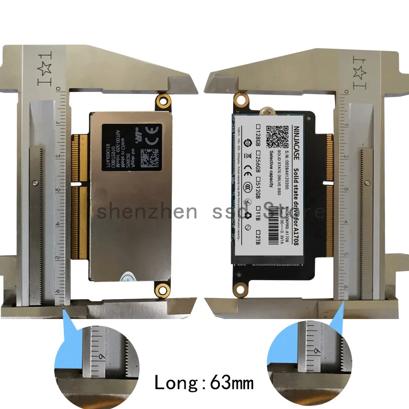 SSD-накопитель для MacBook Pro Retina 13 3 дюйма A1708 128 ГБ 256 512 ТБ PCI-E 656-0042B 656-0072A 2016 2017 года MLL42LL/A