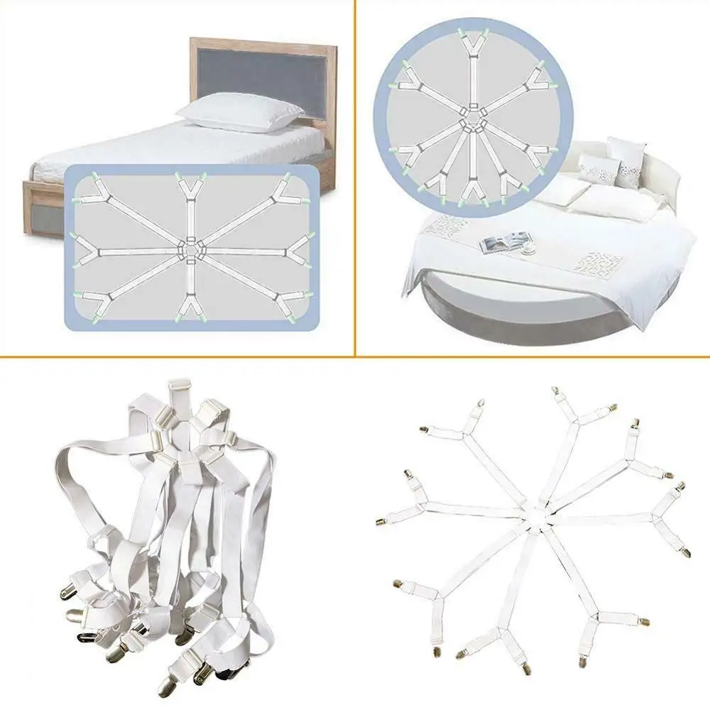 Простыня для кровати матрас угловой держатель на подтяжках фиксирующий