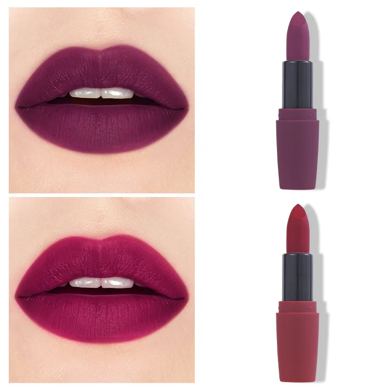 

Водостойкая стойкая матовая помада или искусственная помада для профессионального макияжа, женская косметика