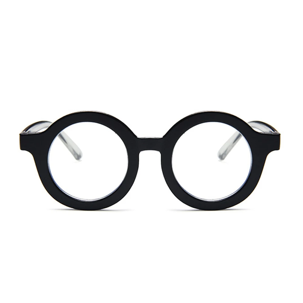 Очки в стиле ретро с защитой от сисветильник детские круглые очки для детей