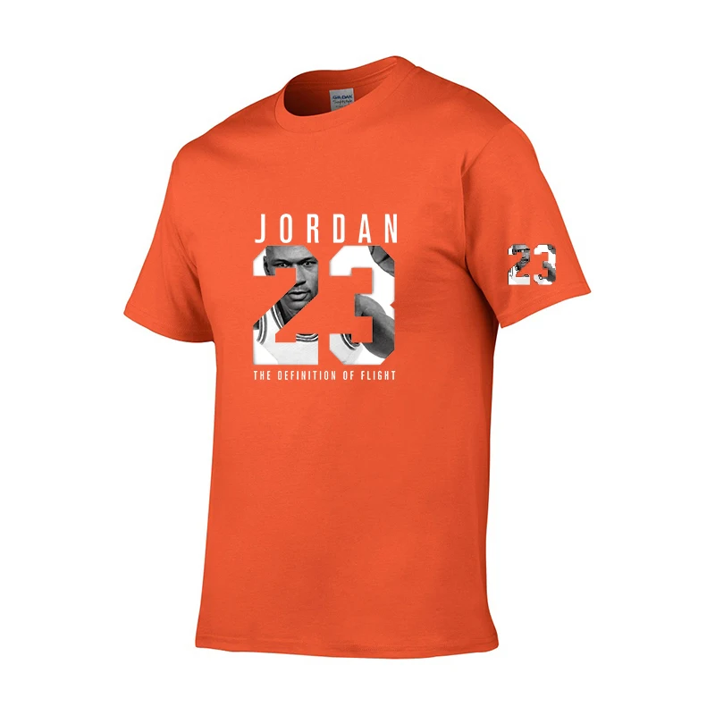 

2021 New Fashion Brand Printed Short-Sleeved T-shirt Sports Men's Running T-shirt Ftness Sportswear Sports Men's Sportswear