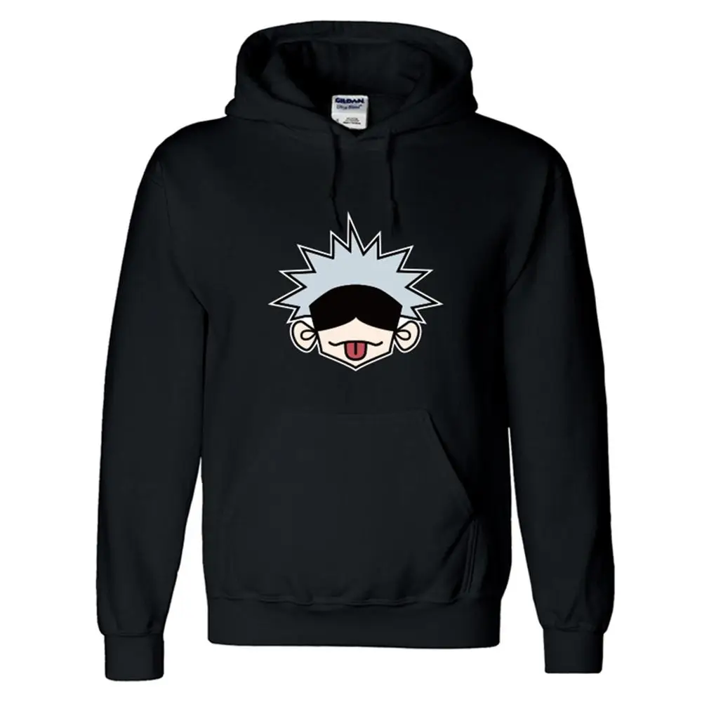 

Anime Jujutsu Kaisen Hoodie Gojo Satoru 3D Print Hood Hoodie Sweatshirt Anime Jacket Coat