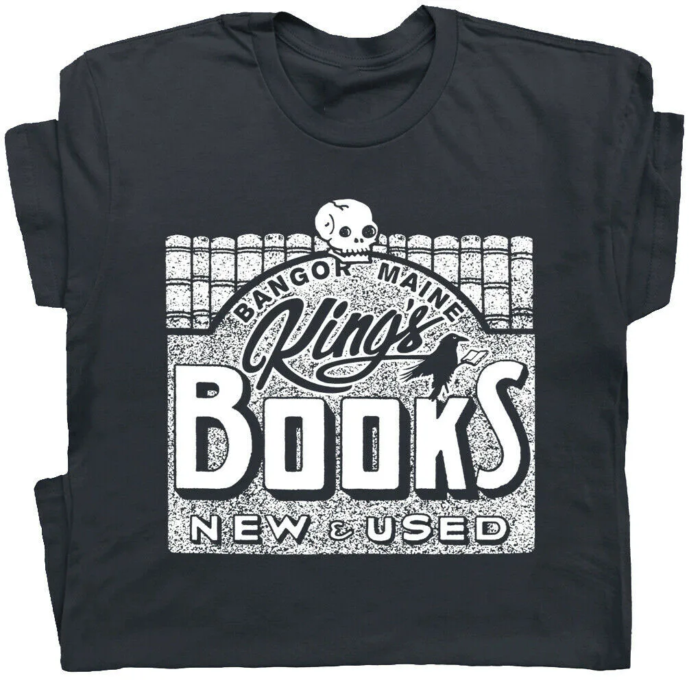 King Book Store футболка Hp lovecплот Винтажная с ужасом Стивен Эдгар Аллан Poe забавная