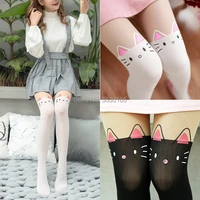 sailor cat luna stockings socks pantyhose anime cosplay props black white