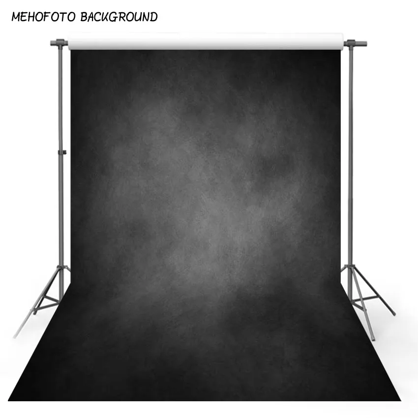 Виниловый фон для фотосъемки в винтажном стиле Цвет Черный Серый тканевый