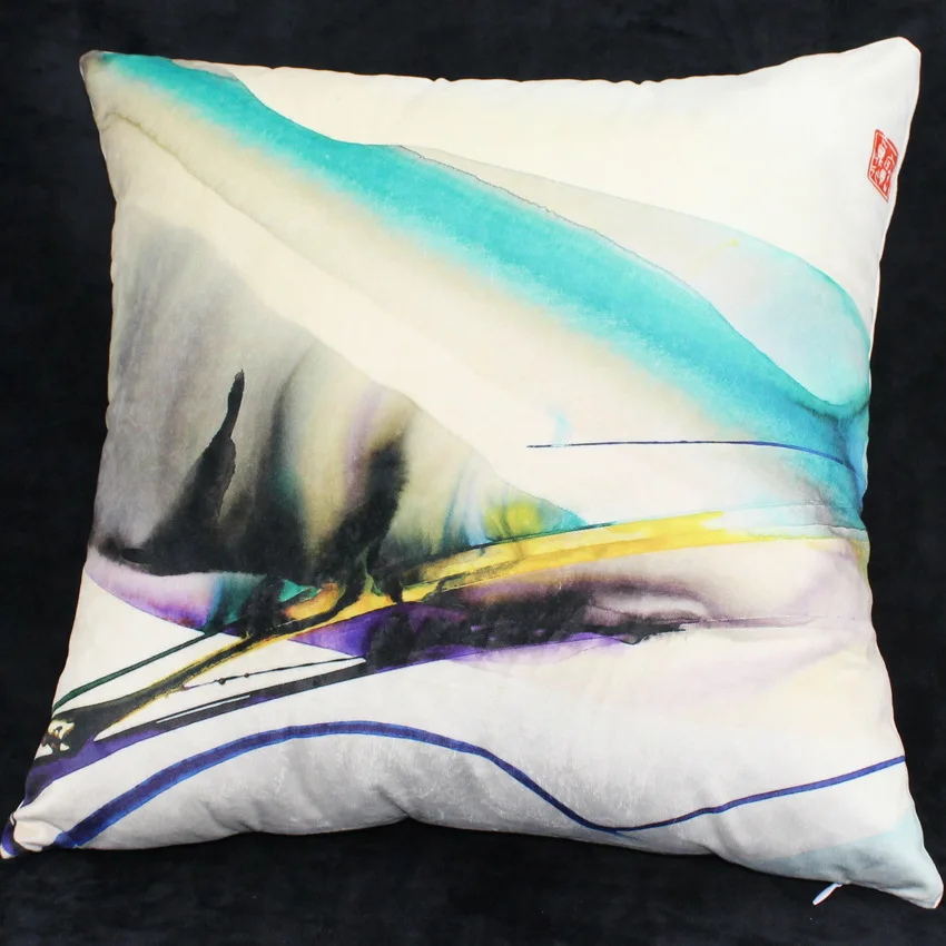 New Luxury Sofa Cushions Cover Plush Fabric Bolster Car Decorative Back Support Office Chair Seat 18*18in | Дом и сад