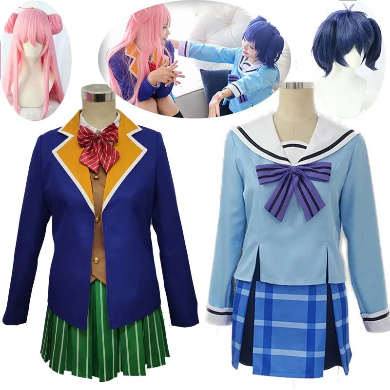 Аниме Happy Sugar Life Косплей Костюм Koube Shio женский косплей костюм для девочек JK Unifor топ