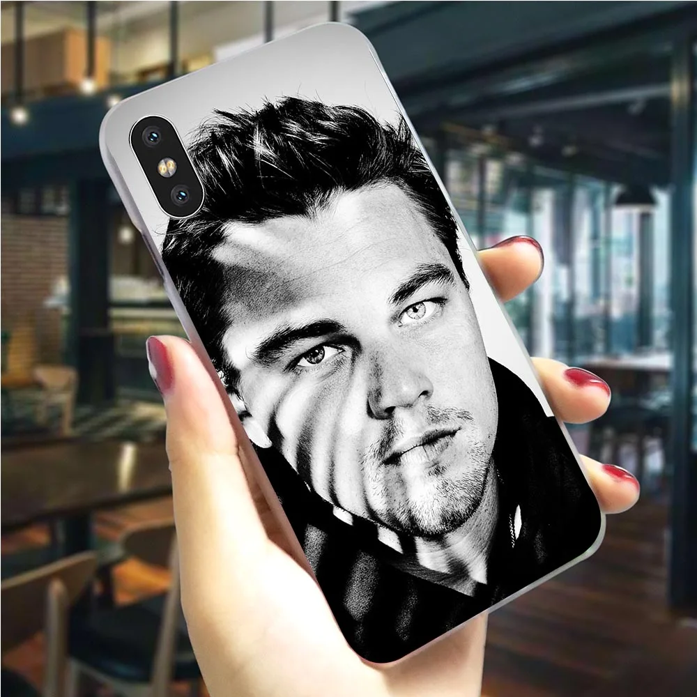Тонкий чехол для телефона Leonardo DiCaprio iPhone 6 Plus 5 5S SE 6S/6S 7 8/7 8 X XS XR Xs Max | Мобильные