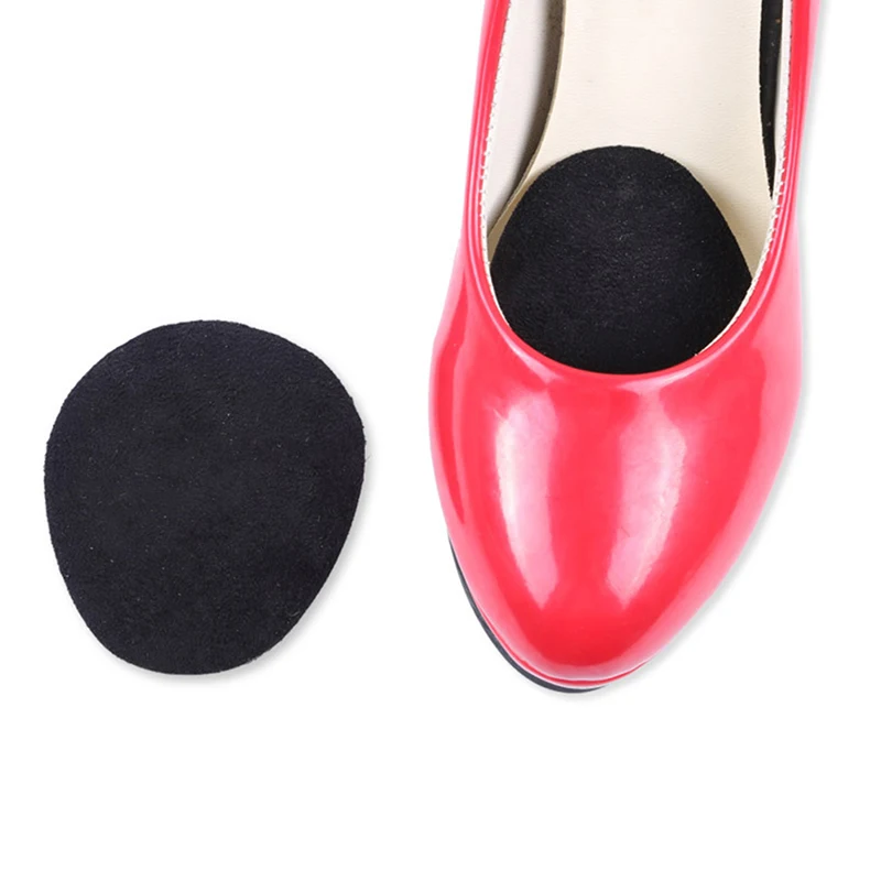 

1Pair Flannel Forefoot Pad Half Size High Heels Foot Protection Non-slip Insole Foot Care Shoe Insert As