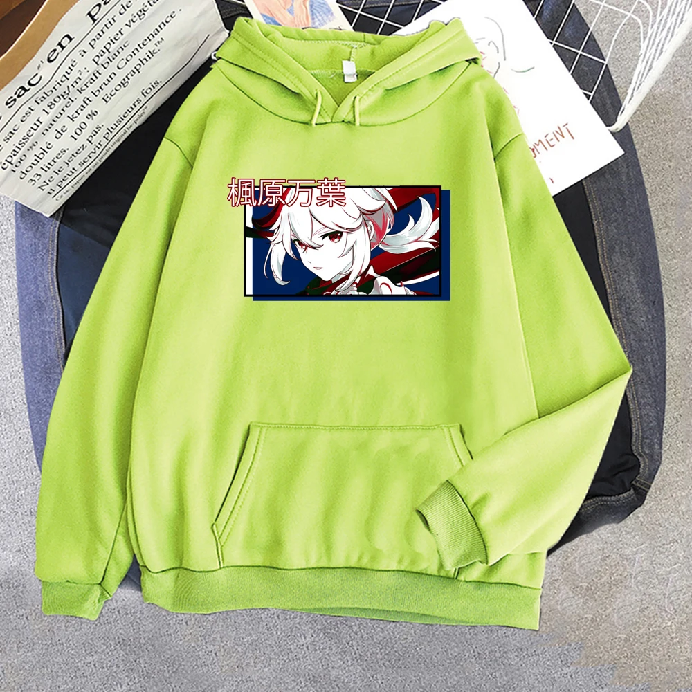 

Толстовка Женская зимняя с длинным рукавом, с аниме принтом