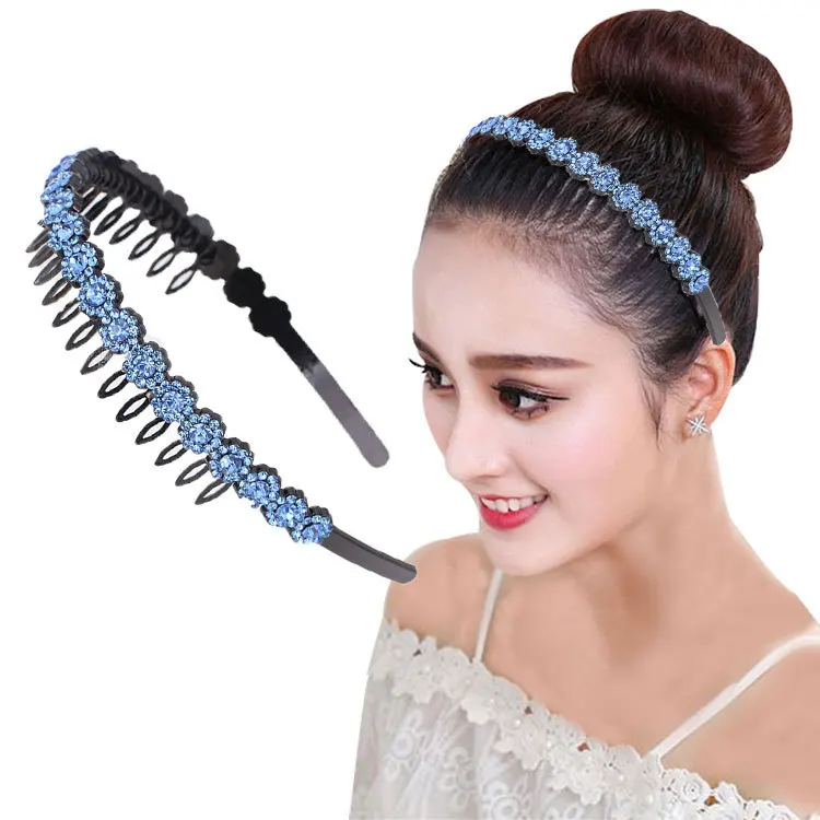 

Korean Simple Headband Adjustable Female Wild Toothed Non-slip Headband Hairpin Headdress Wash Hairband