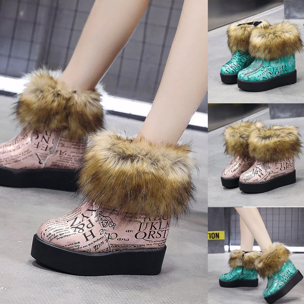 Новинка 2020 года сезон осень зима Модные женские зимние сапоги на толстой подошве
