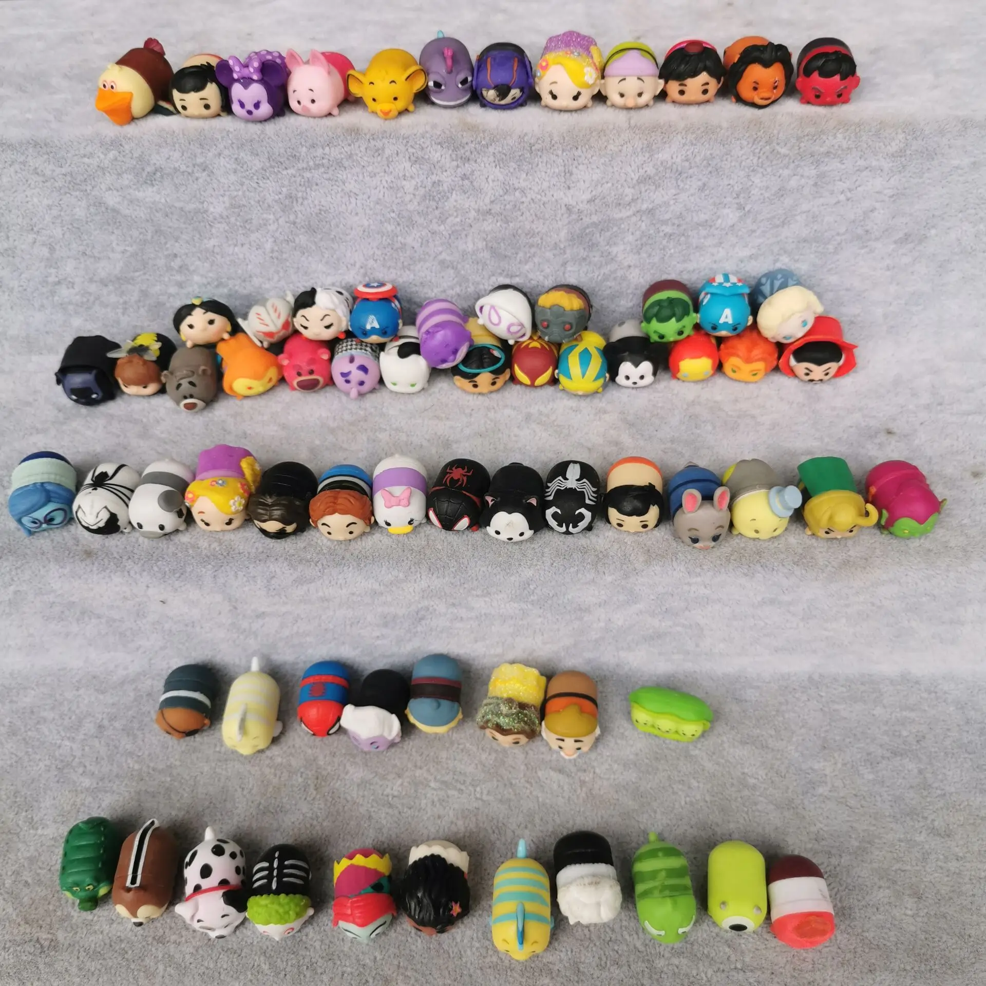 30 шт Различные 1 5 2 см Микки Минни Принцесса фигурки мини игрушка милый мультфильм