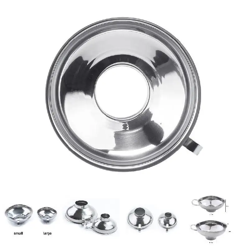 Воронка Из Нержавеющей Стали с широким горлышком емкость для консервирования