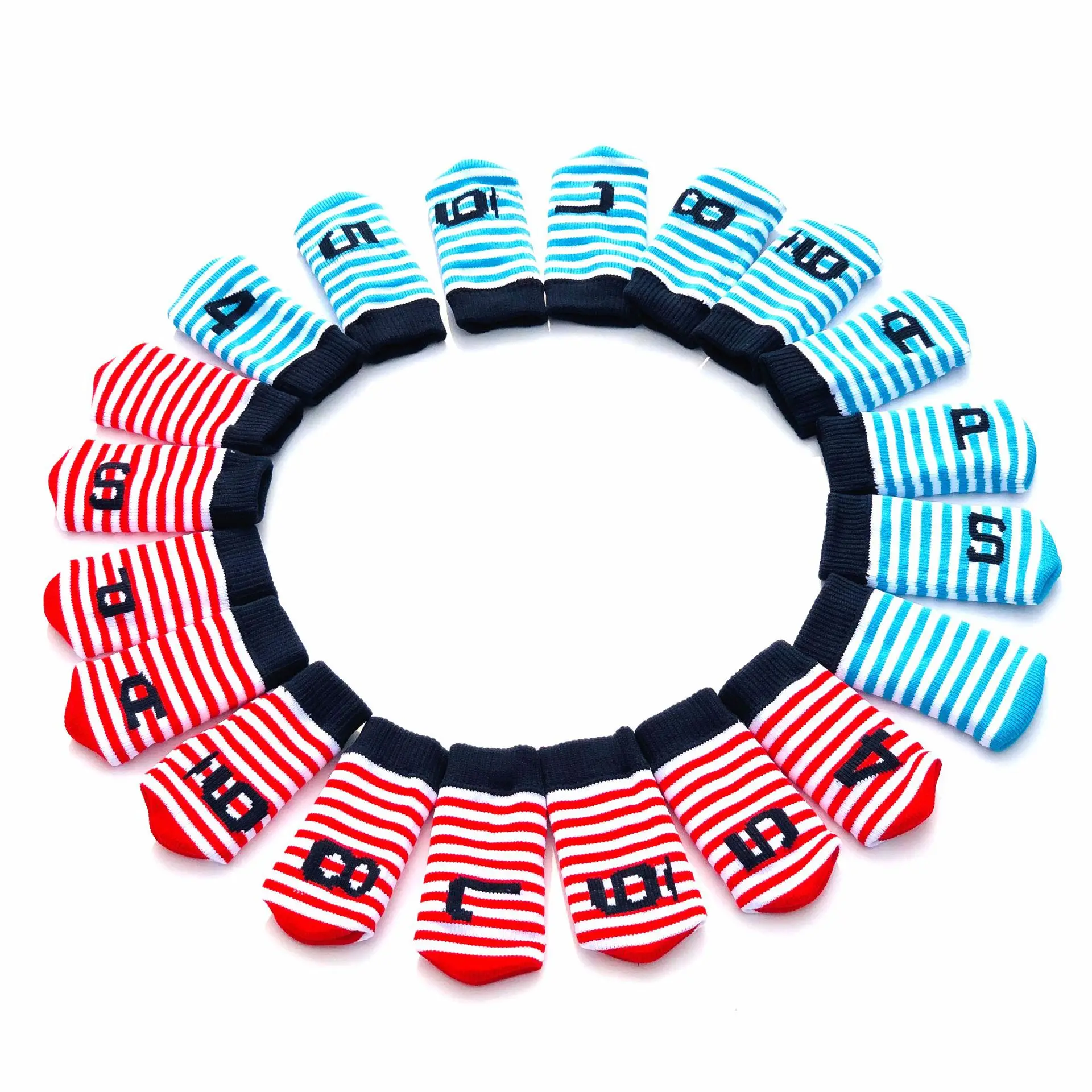 Клюшек для гольфа охватывает 10 шт./компл. (цвет на возраст от 4 до 9 лет P A S обычные