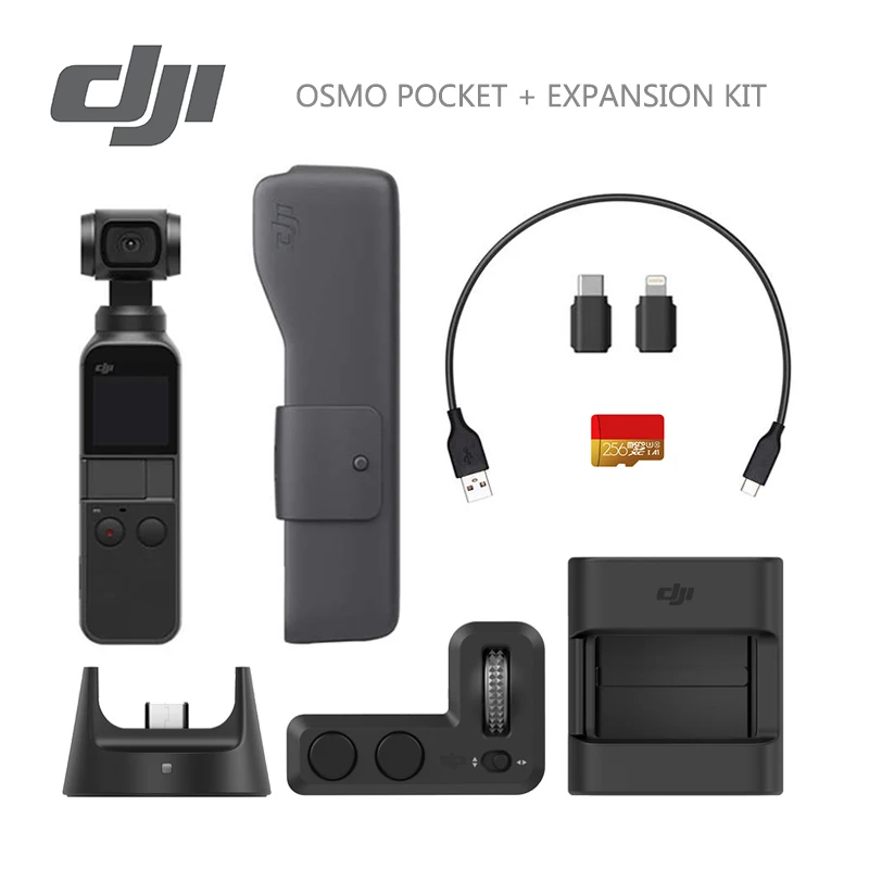 Expansion Kit 256 G DJI Osmo карман самый маленький 3-осевая стабилизированная селфи! Успей купить! бренд в - Цвет: Expansion Kit 256 G