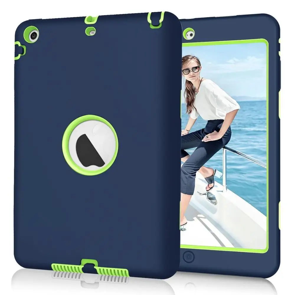 Для iPad mini 1/2/3 Retina защита для детей Броня ударопрочный сверхпрочный силиконовый