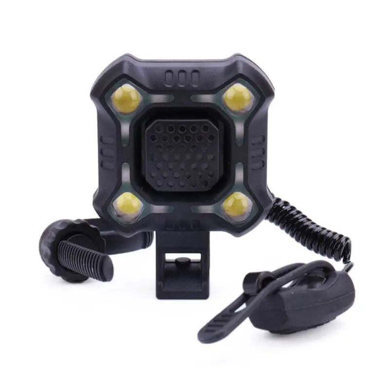 

Super Bright Bike Horn Lights Front USB Rechargeable LED Headlamp Dustproof new