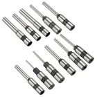 Uxcell 2 шт. полые сверло для бумаги для Пробивной машины с прямым хвостовиком, пластиковые листы, неабразивные или металлические материалы