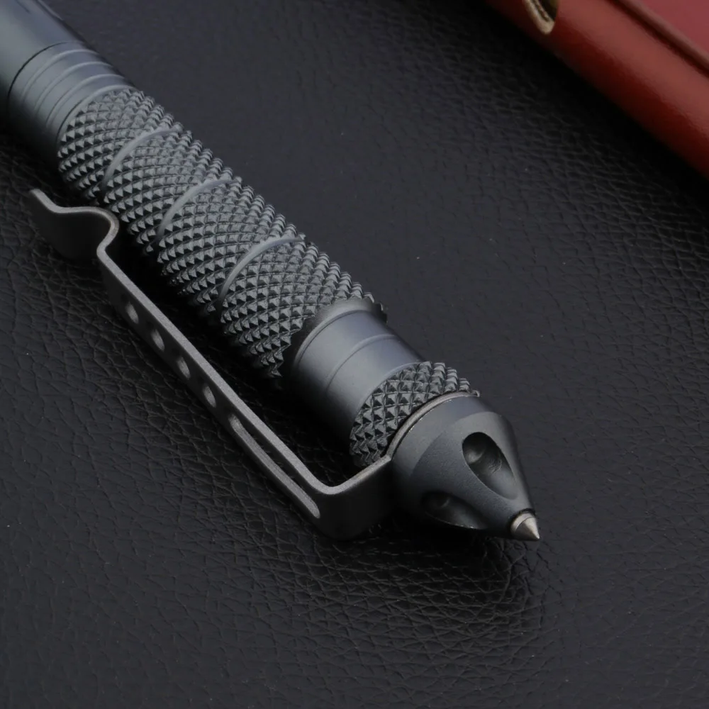 

NEW High Quality Metal Tactical Defense Pen School Student Office Ballpoint Pens
