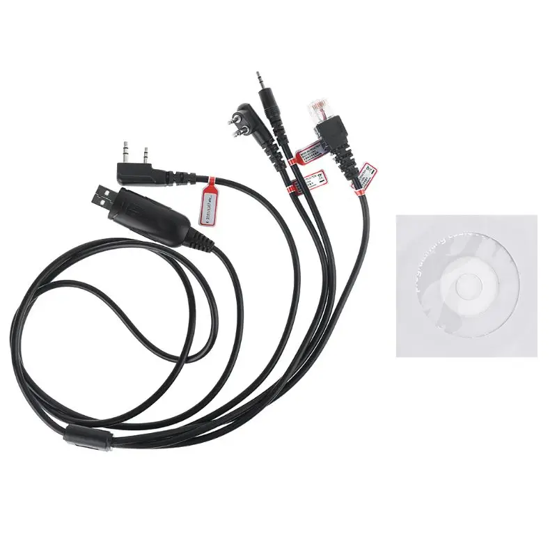 Новинка 2020 4 в 1 прочный Кабель для программирования USB шнур KENWOOD TM-271A TM471A |