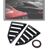 possbay abs plastic car side window louver vent scoop fit for 2016 present chevrolet camaro coupe automobile decoration stickers
