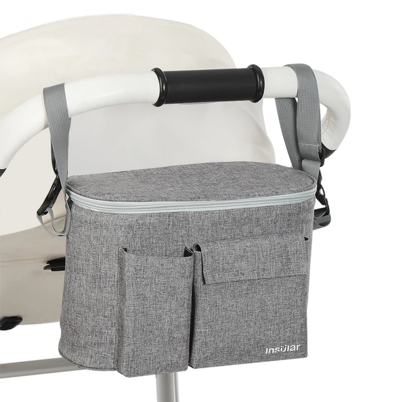 

Baby Stroller Bag Pram Stroller Organizer Nappy Diaper Bag Baby Stroller Accessories Baby Bottle Holder Mommy Bag Large Capacity