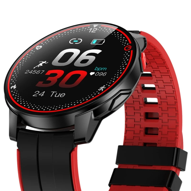 

IP68 Waterproof Smart Watch Men Sports Fitness Tracker Heart Rate Monitor Bluetooth 5.0 Full Touch Screen Smartwatch