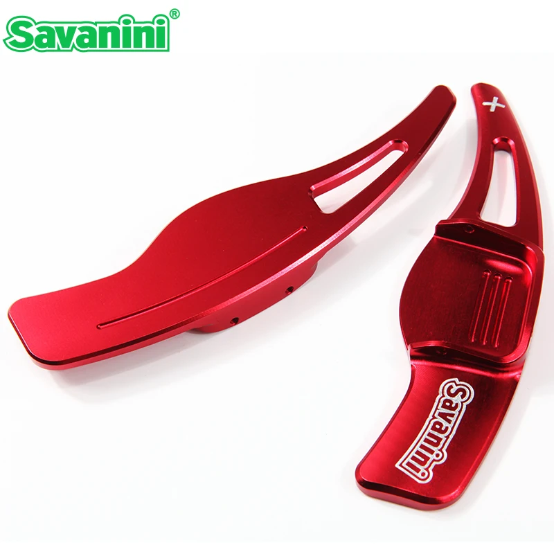Savanini Aluminum 2pcs Car DSG Steering Wheel Shift Paddle Shifter Extension For Hyundai Veloster 2015 interior accessories | Автомобили и