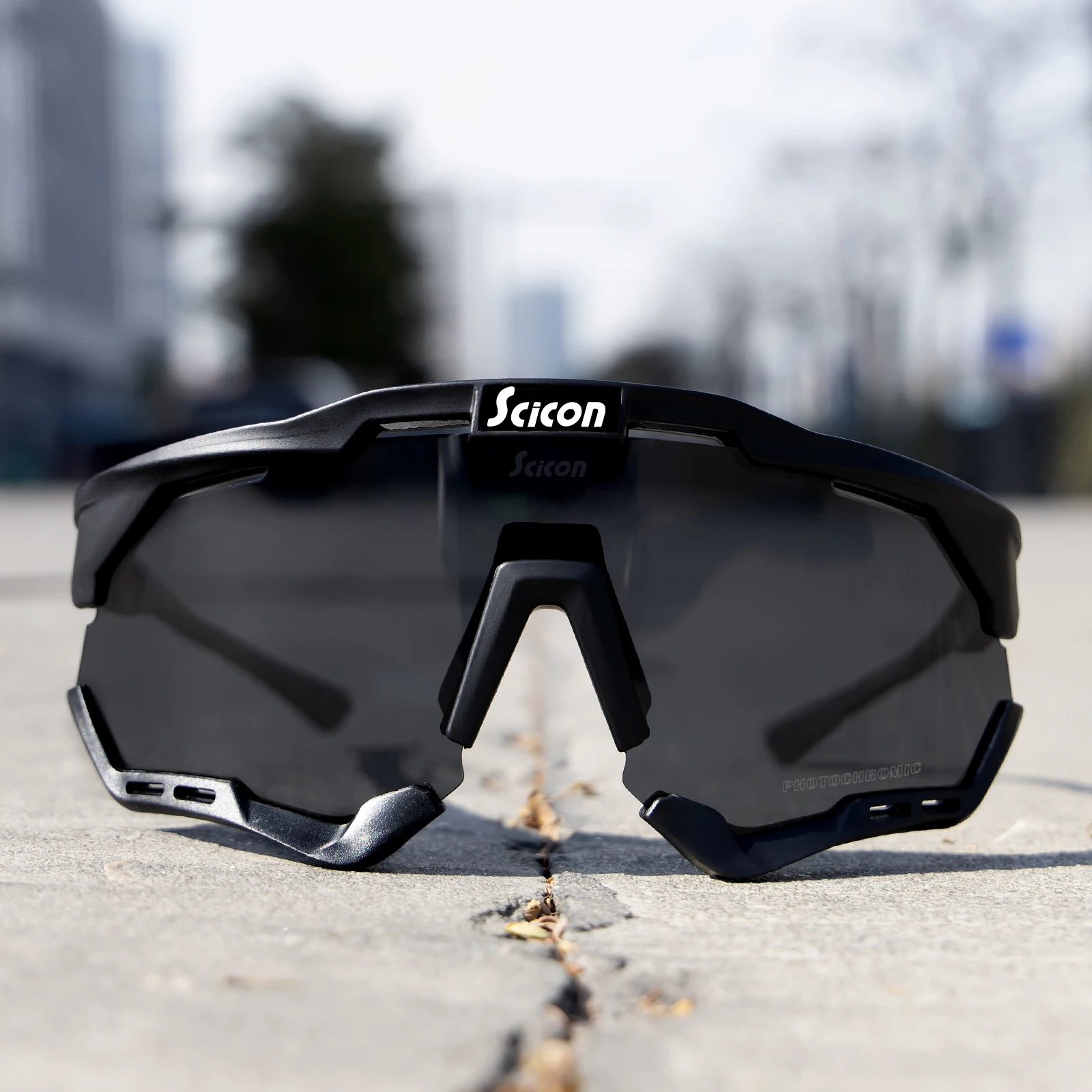 SCICON Bike Polarzied Outdoor Cycling Glasses UV400 Driving Fishing Running MTB for Men Women Motorcycle Photochromic Sunglasses | Спорт и