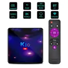 Приставка Смарт-ТВ K10 Amlogic S905X3, Android 2021, 4 + 32 ГБ, 2,4 ГГц, Wi-Fi, Bluetooth