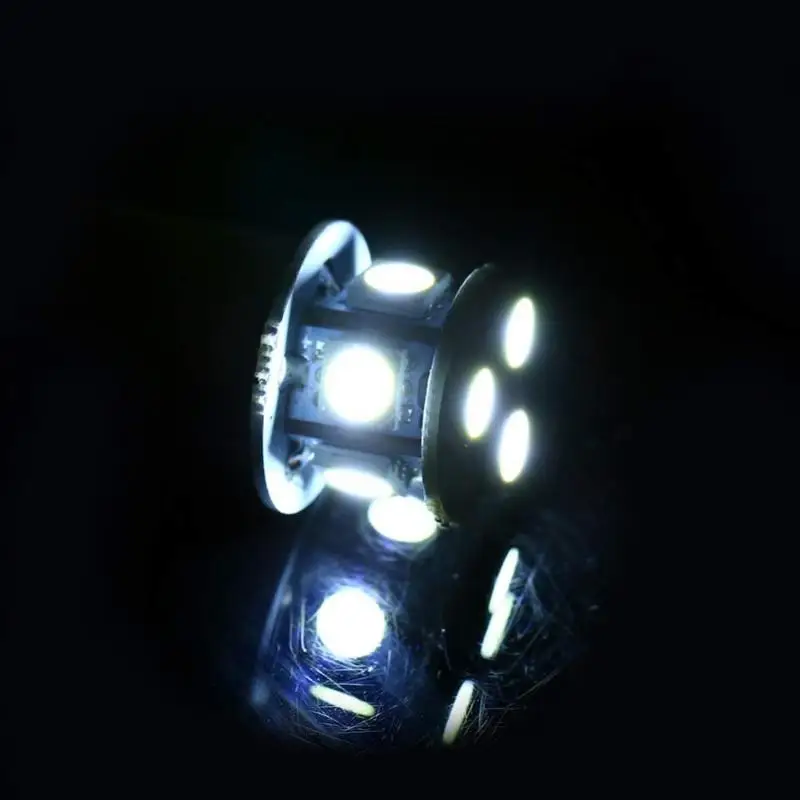 2 шт. BA15S R5W 1156 5050 8SMD светодиодные Белые автомобильные поворотные парковочные Огни