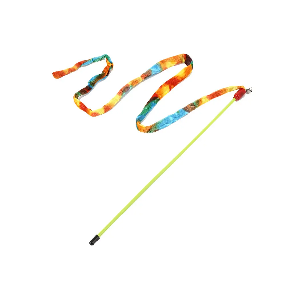 Pet палочка для игры с котом ремень Пластиковая Палочка колокольчиком обучение