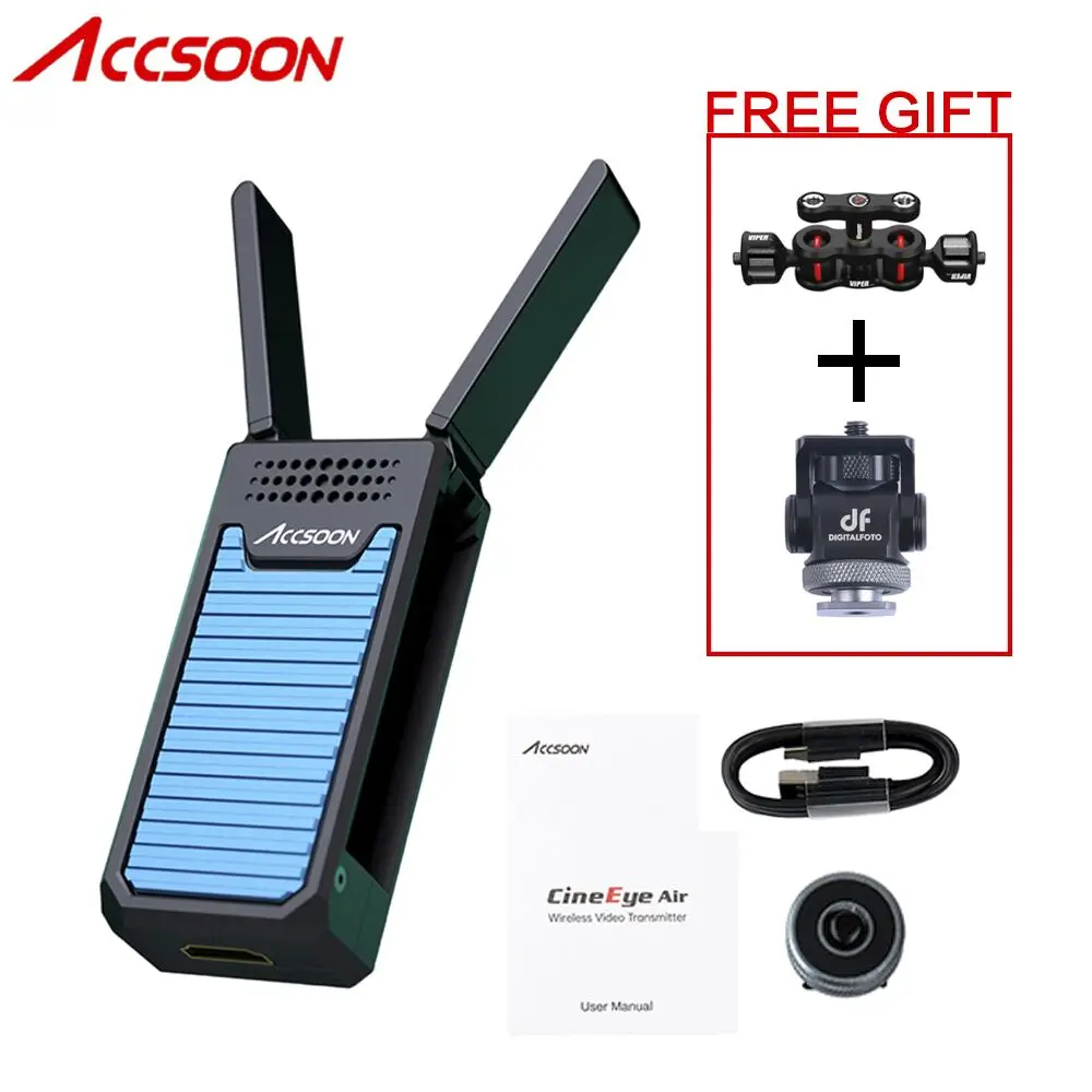 Беспроводной 5G Accsoon CineEye воздуха для IOS iPhone Android телефон 1080P Mini HDMI устройство