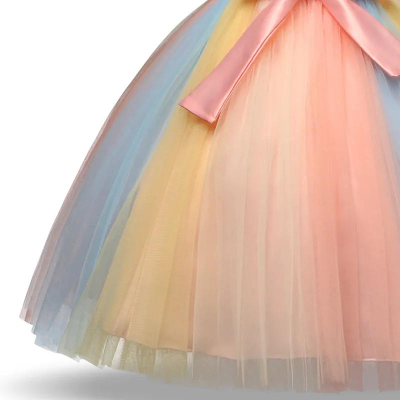 

Floral Rose Petals Flower Girl Dress Birthday Girl Dress Junior Flower Girl Dresses Princess Costumes Kids Baby Clothes Vestidos