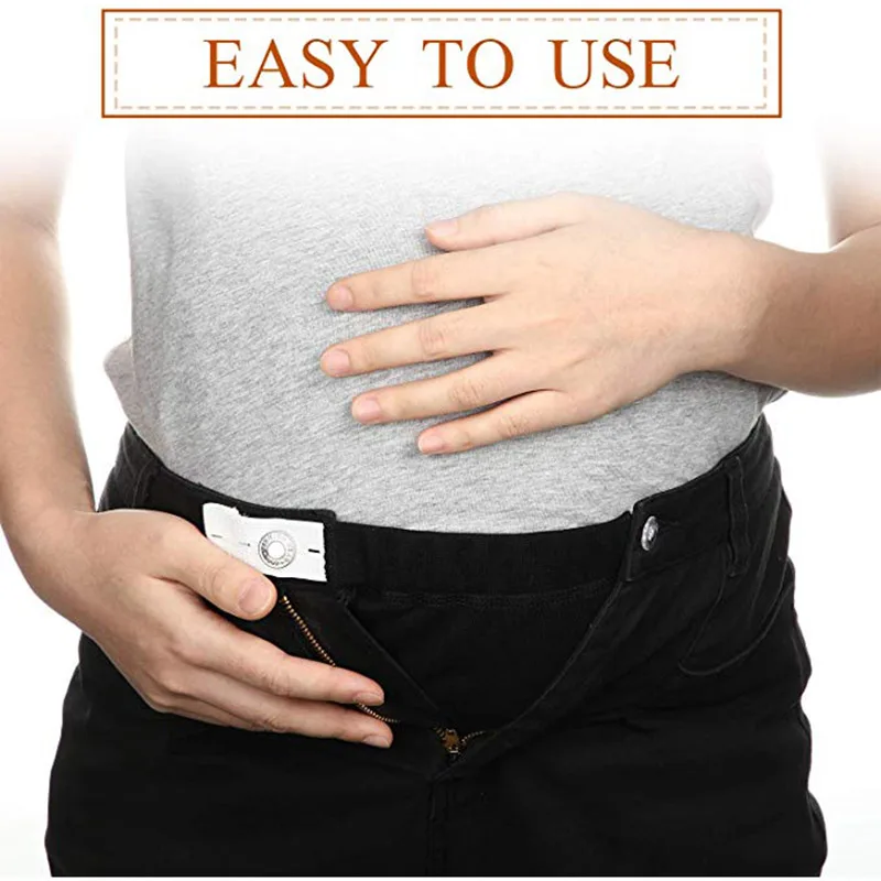 

Adjustable Elastic Maternity Pregnancy Waistband Belt Waist Extender Clothing Pants For Pregnant Sewing Accessories